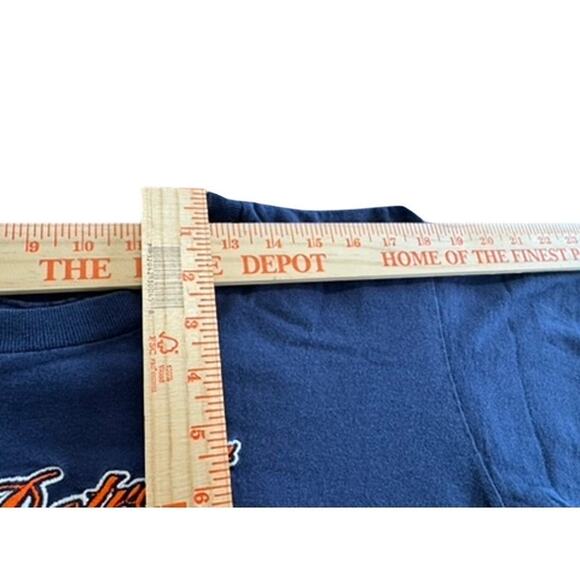 "NUTMEG" VTG Y2K Detroit Tigers Graphic T-Shirt SZ M Baseball  Single Stitch Arm - Picture 6 of 10